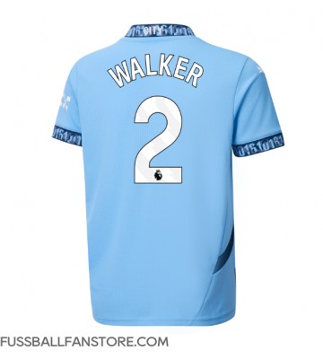 Manchester City Kyle Walker #2 Replik Heimtrikot 2024-25 Kurzarm